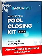AquaDoc Pool Winterizing Kit - Above & Inground Pool Closing & Opening Made Easy - Up to 24,000 Gallons