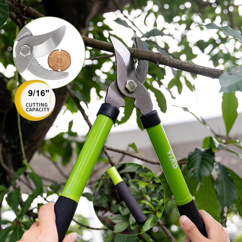 Loppers for Tree Trimming, Heavy Duty Branch Cutter Pruning Shears Set, Labor Saving and Durable Garden Clippers, Pruning Shears for Gardening Plants, Flowers and Tree Trimmer