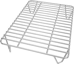GRISUN Warming Rack for Green Mountain Grill Davy Crockett Pellet Grill, Upper Rack Replacement for GMG-6016, Grill Rack Addition for Doubled Cooking Space (14" x 10" x 3.5")