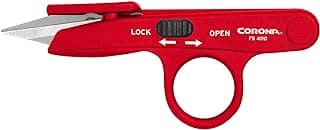 Corona FS 4110 Hydroponic Finger Micro Snips , Red