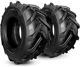 2 NEW HORSESHOE 24x12.00-12 6Ply Super Lug Herring Bone for Ditch Witch Trencher AG Farm Tractor Ridding Lawn Mower Tires Tubeless 24120012 T148 24x12-12