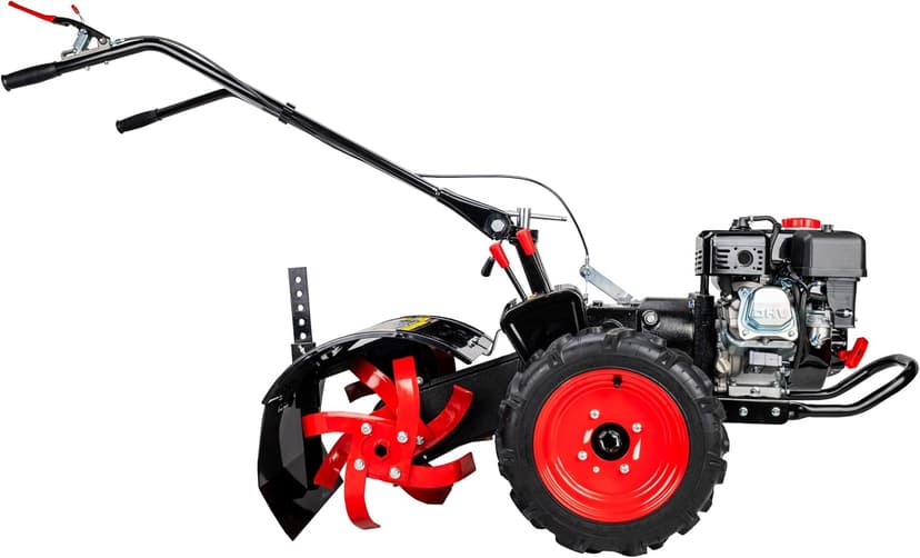 Pulsar 20-Inch Gasoline Powered Rear Tine Tiller with Variable Speed and Rotating Handle