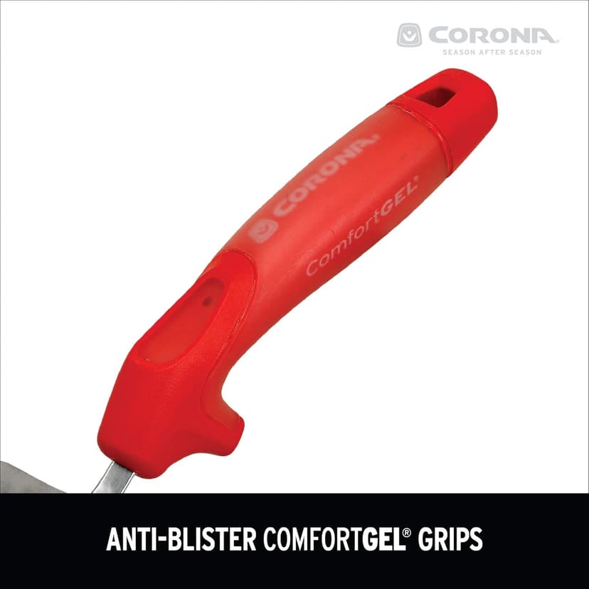 Corona Stainless Steel ComfortGEL Transplanter, red