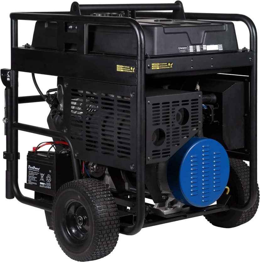 Westinghouse 28000 Peak Watt Home Backup Portable Generator, Remote Electric Start with Auto Choke, Transfer Switch Ready 30A & 50A Outlets, Gas Powered, CO Sensor,Blue