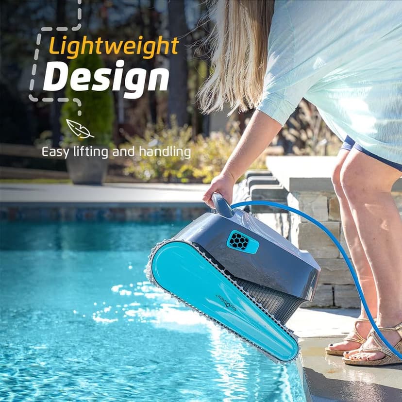 Dolphin Advantage Ultra Automatic Robotic Pool Vacuum Cleaner, Wall Climbing, Waterline Scrubber Brush, Top Load Filter, Ideal for In-Ground Pool Types Upto 50 FT in Length