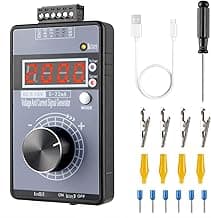 Koolertron 0/4-20mA DC 0-10V Signal Generator,2-IN-1Portable Mini Function Generator Built-in 1000mAh Rechargeable Battery,Analog Generator with 4-Digit LCD Display,Accuracy 0.01,for PLC/Panel Testing