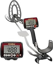 Fisher F44 Metal Detector with Weatherproof Design, Large LCD Display, and Sensitive Detection Features, Ideal for Both Beginners and Experienced Treasure Hunters Seeking Reliable Performance.