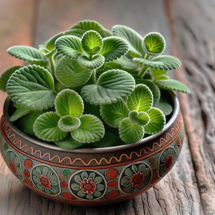 Broadleaf Thyme Seeds (Cuban Oregano) - Aromatic, Succulent-Like Herb for Culinary Use, Teas, and Pollinator Gardens | Non-GMO, Hardy Perennial for Gardens, Pots, and Containers (500)