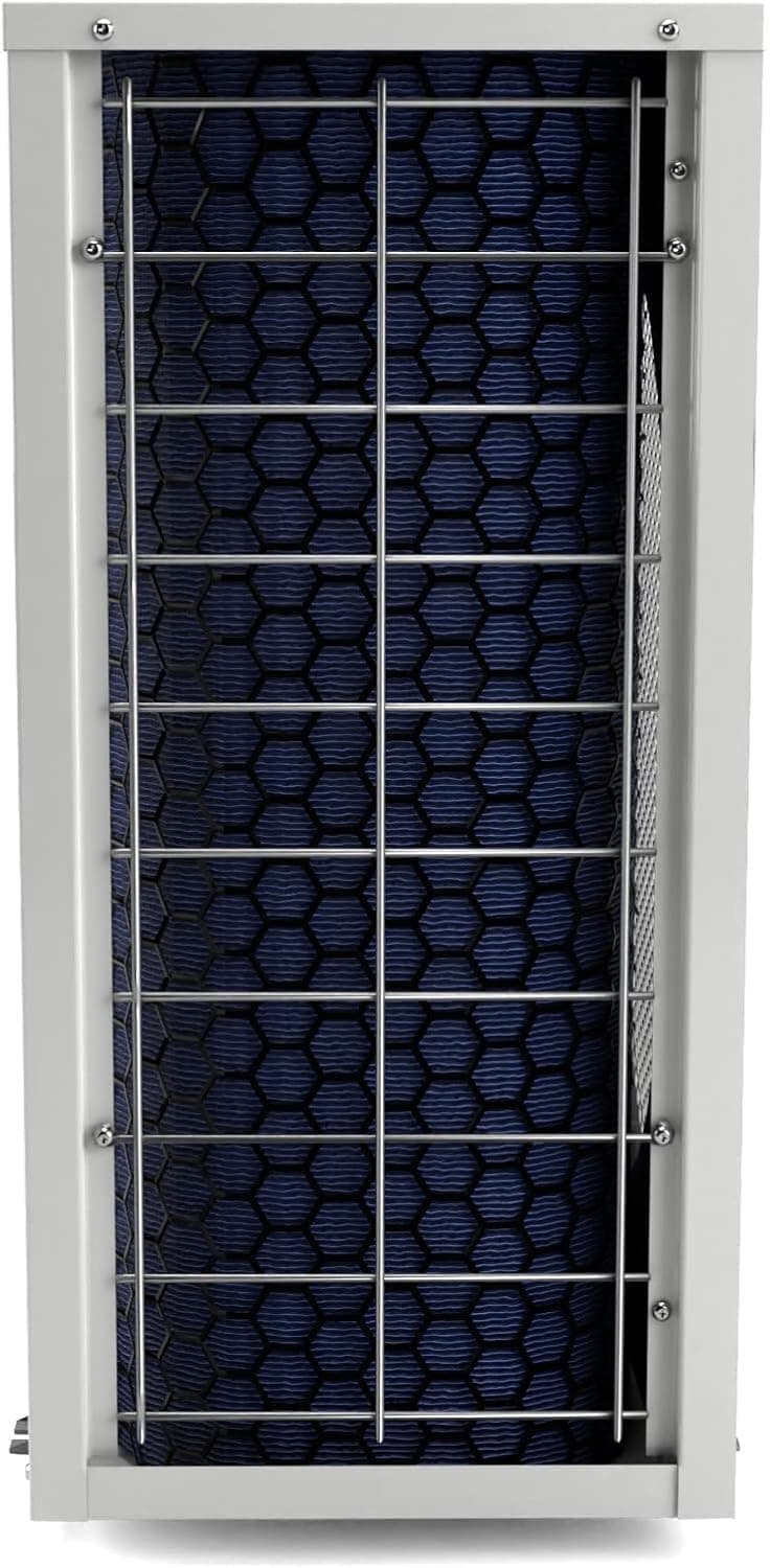 FibroPool Swimming Pool Heat Pump - FH270 70,000 BTU - for Above and In Ground Pools and Spas - High Efficiency, All Electric Heater - No Natural Gas or Propane Needed
