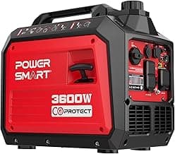 PowerSmart 3600-Watt Portable Inverter Generator with CO Protect, Quiet, 30A for RV, DL5035C