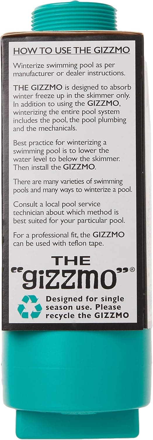 Gizzmo MWUG Ultra Skimmer Freeze Protection with Blowout Valve, 16- Inch