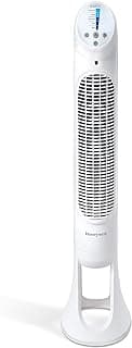 Honeywell HYF260 Quiet Set Whole Room Tower Fan, White