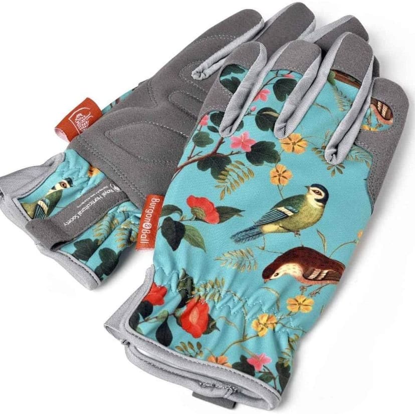 Burgon & Ball Flora & Fauna Design Flexible and Durable Ladies Premium Gardening Pruning Gloves one size fits all