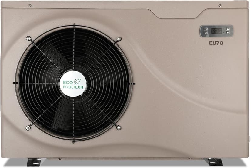 Max 22462BTU Electric Pool Heater for Above Ground and Inground Pools, Up to 6500Gallons Swimming Pool Heat Pumps, Fits 8/15/16 Ft Pools Heating Pool Warmer, 110V-120V/60Hz