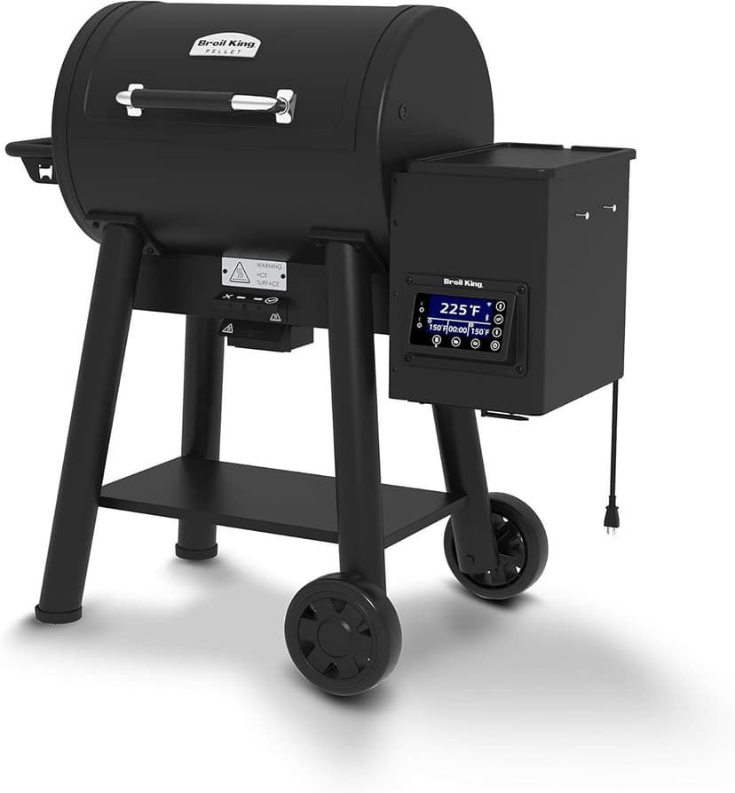 Broil King 493051 Crown Pellet 400 Pellet Grill, Black
