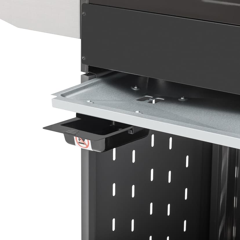 Royal Gourmet GG3001S 3 Burner Propane Gas Grill with Warming Rack, Stainless Steel Cabinet Style Gas Grill with 25,500 BTUs Output for Barbecue Grilling & Backyard Cooking, Silver