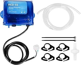 HCD-55 Spa Ozone Generator Kit - Universal 120V/240V Compatibility for All Hot Tubs & Swim Spas up to 1500 Gallons, Complete Set with Accessories