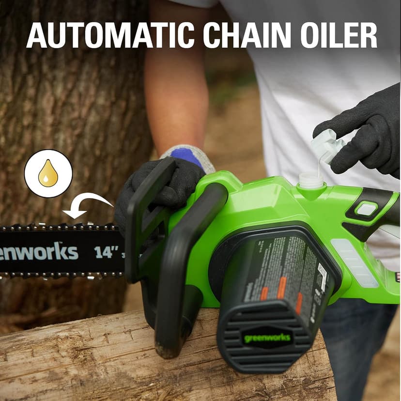 Greenworks 10.5 Amp 14-Inch Corded Chainsaw 20222
