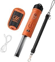 Rechargeable Metal Detector Pinpointer with 1300mAh Battery – IP68 Waterproof Handheld Probe – 360° High Sensitivity Detection Wand – Treasure Hunting Tool for Adults, Kids, Beach and Soil