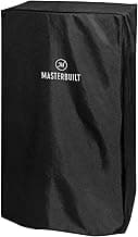 Masterbuilt 40-inch Vertical BBQ Smoker Weather-Resistant Polyester Cover to Fit All Masterbuilt 40-inch Vertical Smokers in Black, Model MB20080210