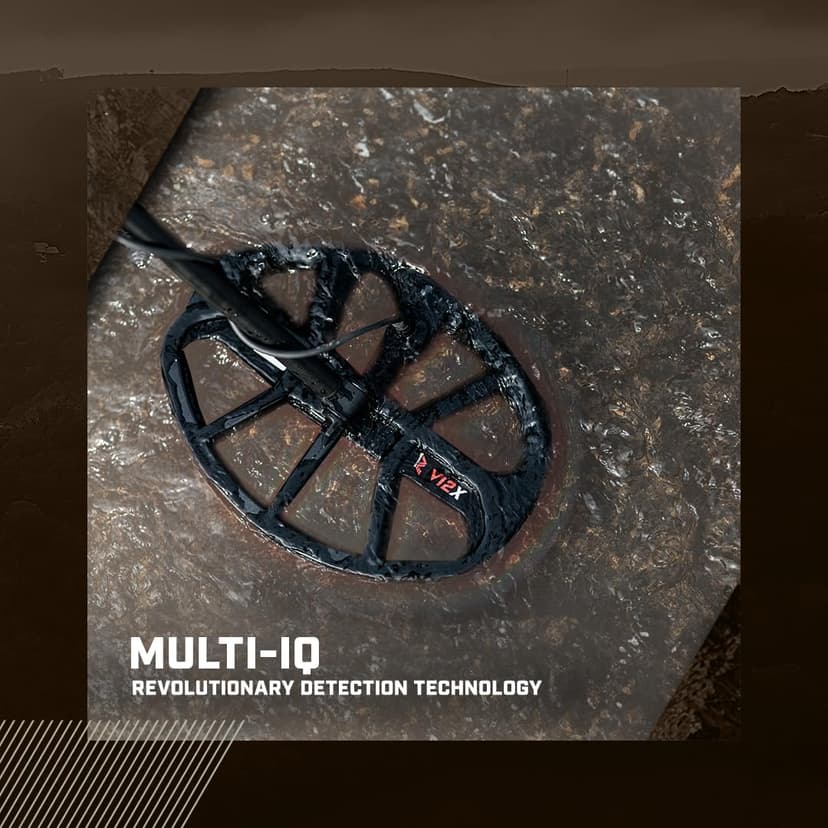 MINELAB X-Terra Elite Expedition, Waterproof, All Terrain Coin & Treasure Metal Detector, Multi-IQ Precision Targeting, Included V8X Coil, V12X Coil, ML85 Headphones, and Charging Cable