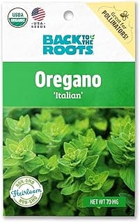 Back to the Roots - 100% Organic Seed Packet - Oregano 'Italian' 70mg