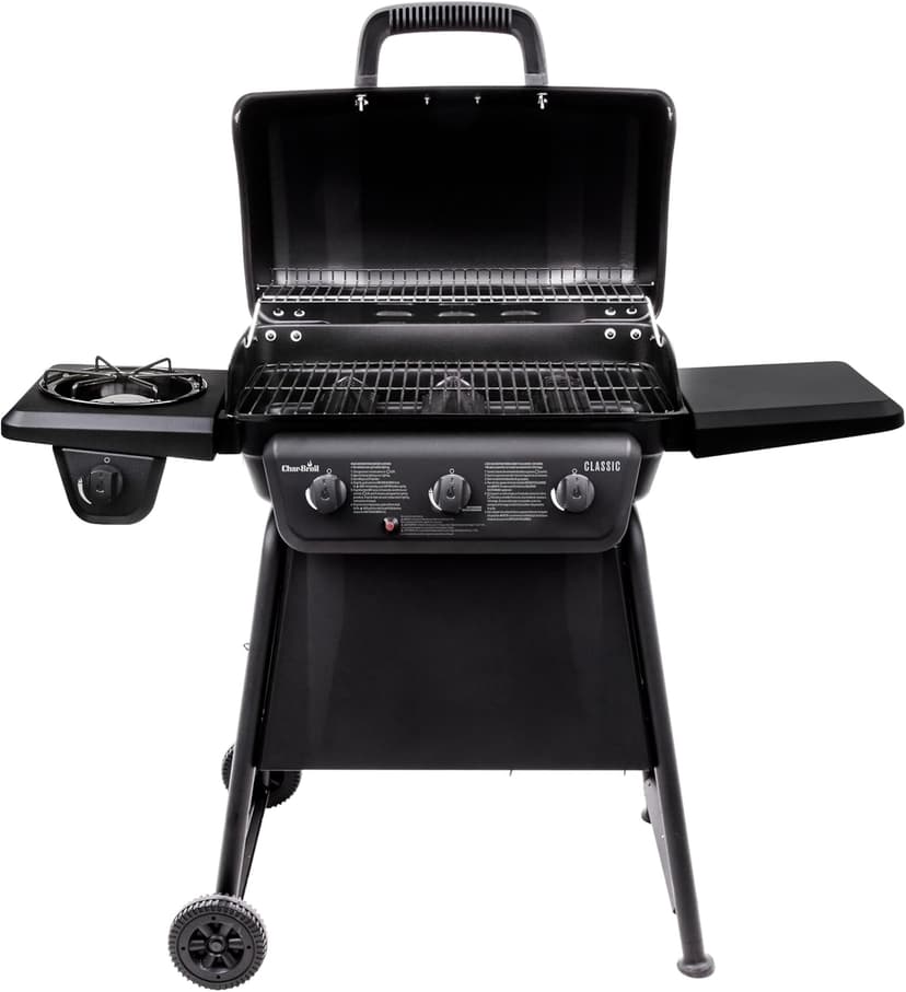 Char-Broil® Classic Series™ Convective 3-Burner with Side Burner Propane Gas Stainless Steel Grill - 463773817-P2