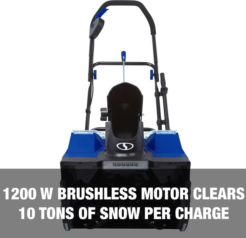 Snow Joe 24-Volt IONMAX Cordless Snow Blower (18-Inch Width, Standard Kit (w/2 x 4-Amp Batteries))