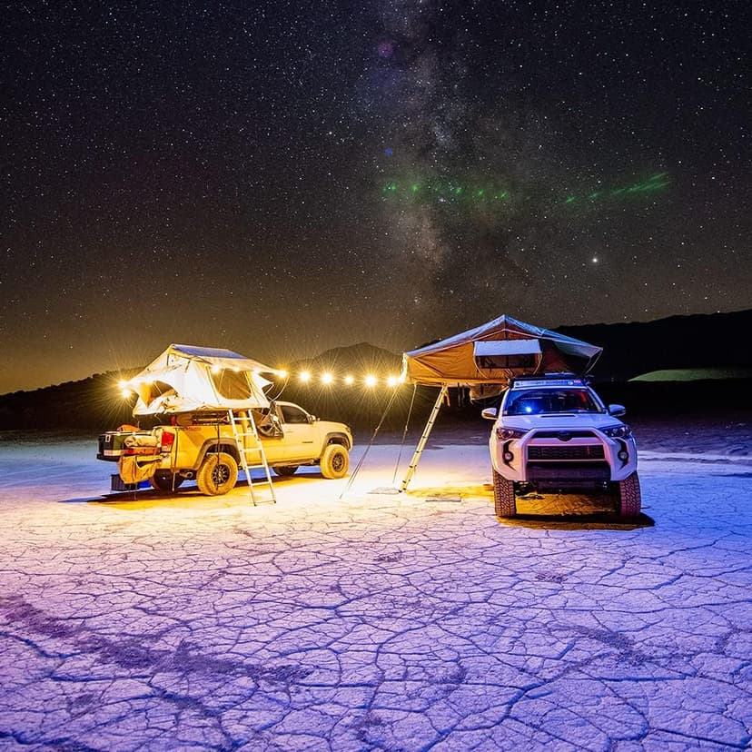 BioLite MPOWERD Luci Solar String Lights + Phone Charger: White 18' Rechargeable via Solar or USB-A, 100 Lumens LEDs, Lasts Up to 20 Hours, Waterproof, Camping, Backyard, and Travel