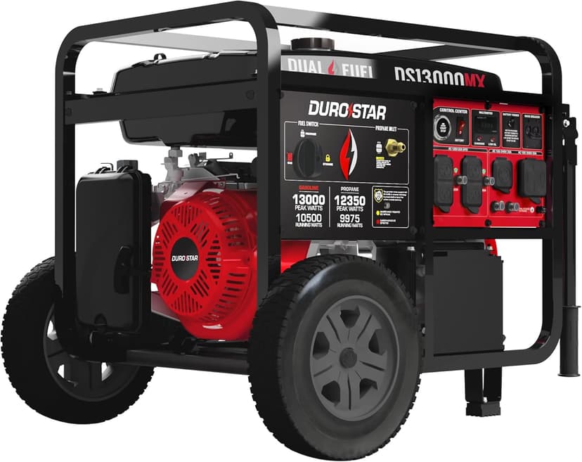 DS13000MX 13,000-Watt 500cc Dual Fuel Portable Generator