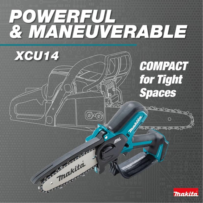 Makita XCU14Z 18V LXT® Lithium-Ion Brushless Cordless 6" Pruning Saw, Tool Only