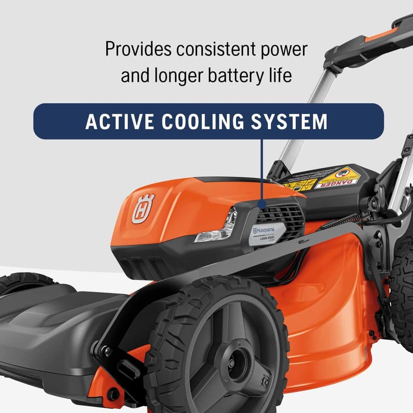 Husqvarna Lawn Xpert LE-322 Battery Powered Self Propelled Lawn Mower with Brushless Motor, Electric Lawn Mower for Small Yards (1/4-1/2 Acre), 40V Lithium-Ion Battery and Charger Included