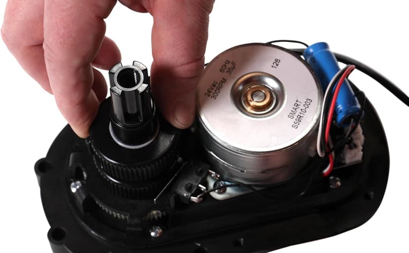 Intermatic PE24GVA 24V Compact Valve Actuator – Tool-Free Setup, Infinite Cam Adjustment, Weatherproof Design - Universal Compatibility for Pool & Spa Automation Systems