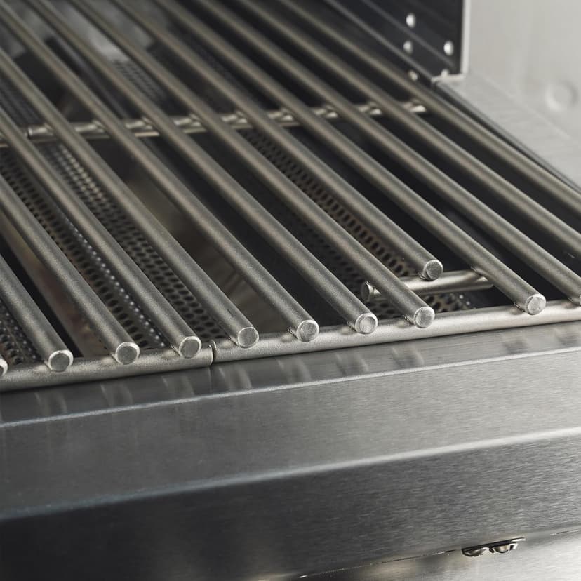 Hygrill 40-Inch Built In Grill, Stainless Steel 5-Burner Grill Head for Outdoor Kitchen, Liquid Propane