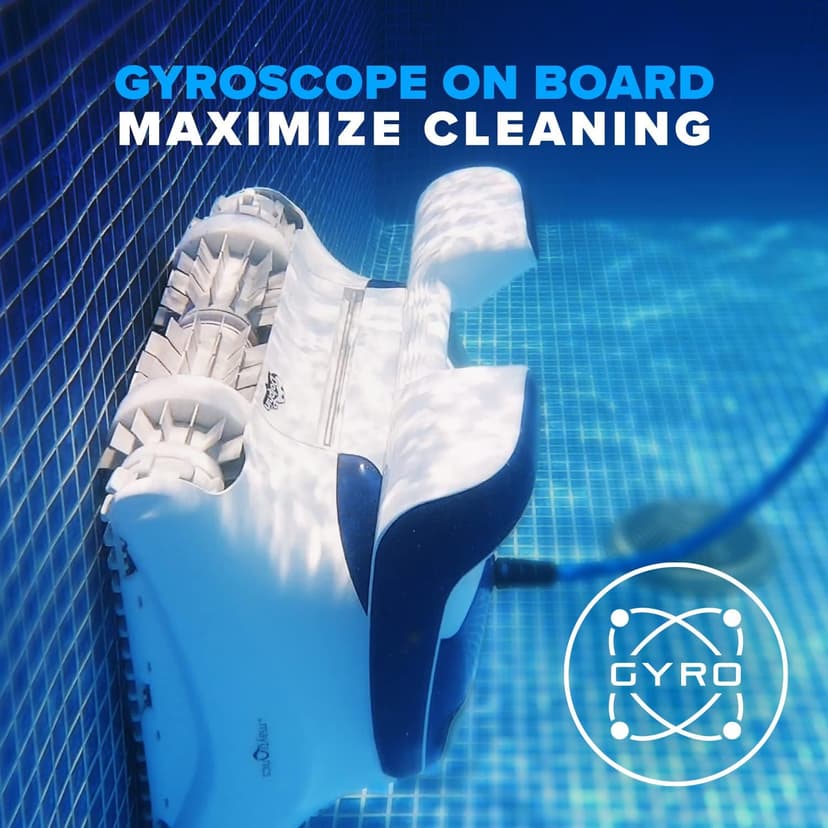 Dolphin Sigma Robotic Pool Cleaner (2025 Model) — Wi-Fi, App, Gyroscope, Weekly Timer, Waterline Cleaning & Massive Top-Loading Ultra-Fine and Standard Filters for In-Ground Swimming Pools up to 50ft