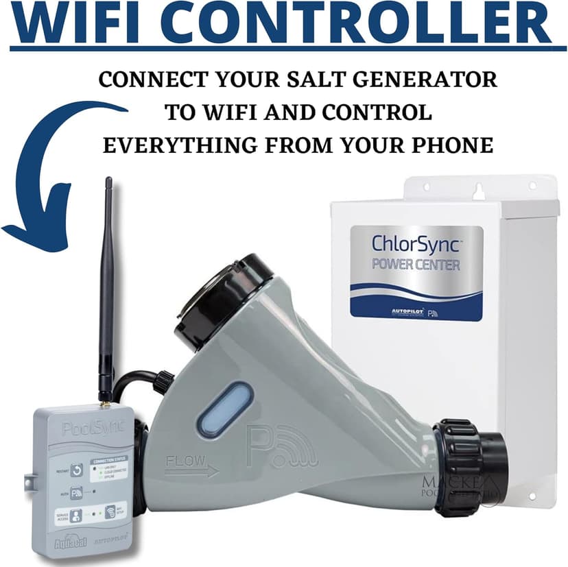 Aqua Cal Heat Pumps Pool Controller - Aqua Cal PS0001 / ECP0343 WiFi Pool Heater Controller Also for AutoPilot ChlorSync Chlorinator