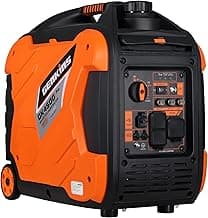 4500 Watt Portable Inverter Generator Pure Sine Wave Technology Reduced Size & Weight Manual Start | 2024 Model