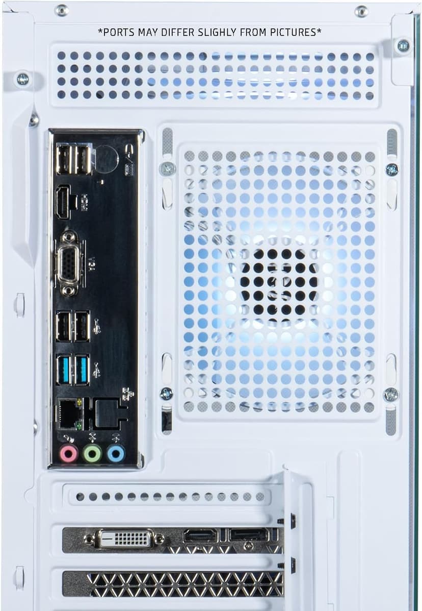 ViprTech Stryker 1.0 Gaming PC - AMD Ryzen 7 (4.1GHz Turbo), RX 580 8GB, 32GB DDR4 3200, 1TB NVMe SSD, 700W PSU, WiFi BT, Win 11 Pro, RGB, Desktop Computer Prebuilt, White