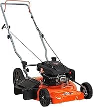 YARDMAX 21 in. 170cc 2-in-1 Gas Walk Behind Push Lawn Mower with High Rear Wheels