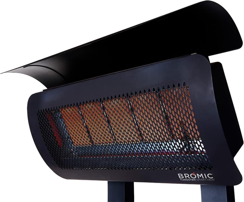 Bromic Tungsten Portable Smart-Heat, Natural Gas, NG, Outdoor, Patio Heater, 38,500 BTU, BH0510005