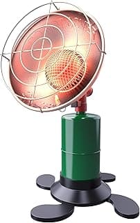 Propane Heater - 6200 BTU Portable Tent Heater, Camping Gas Heater and Stove