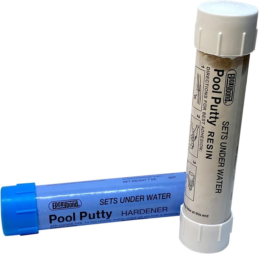 Atlas Pool Putty Epoxy Leak Sealer Kit + Valuable Instructional Videos by Swimming Pool Leak Detector [ Solves #1 DIYer Complaint [ So You Get it Right The 1Time ]