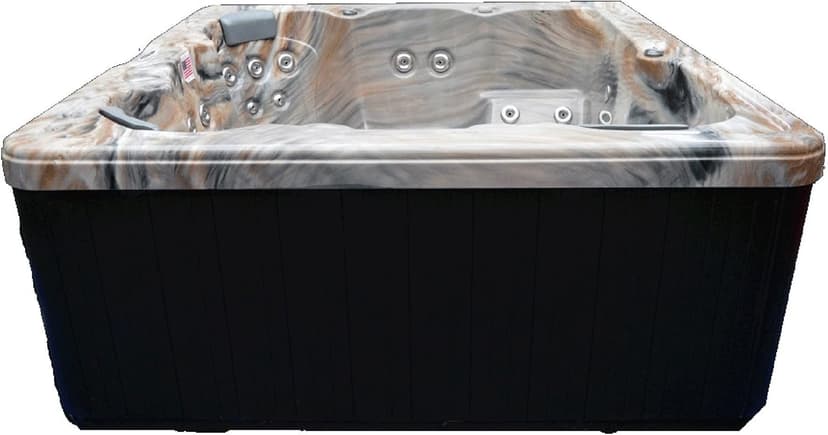 5-person Hot Tub 51-jet Spa with Ozone System - 80"x80"x34"