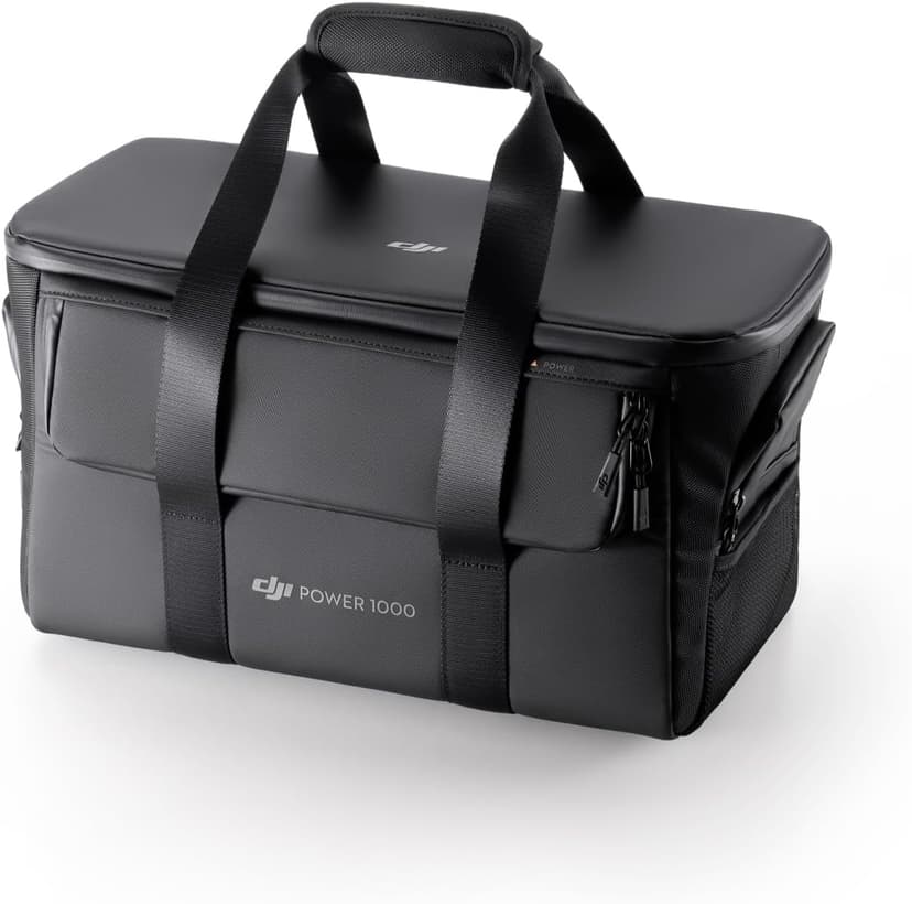 DJI Power 1000 Portable Power Station with Protective Storage Bag, 1024Wh LiFePO4 Battery, 2200W Solar Generator, Home Backup, 4-in-1 Fast Charging, 23db Ultra-Silent, Camping & RVs, Off-grid
