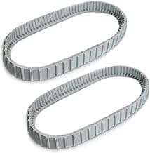 (2 Pack) Replacement Gray Tracks for Maytronics Dolphin Robotic Pool Cleaners with Part Number 9983152-R2 Dolphin Parts