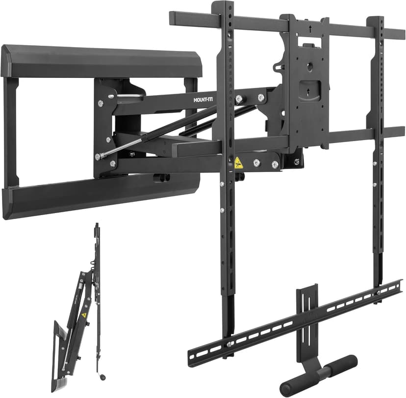 Mount-It! Fireplace TV Wall Mount for Large TVs, MI-384L