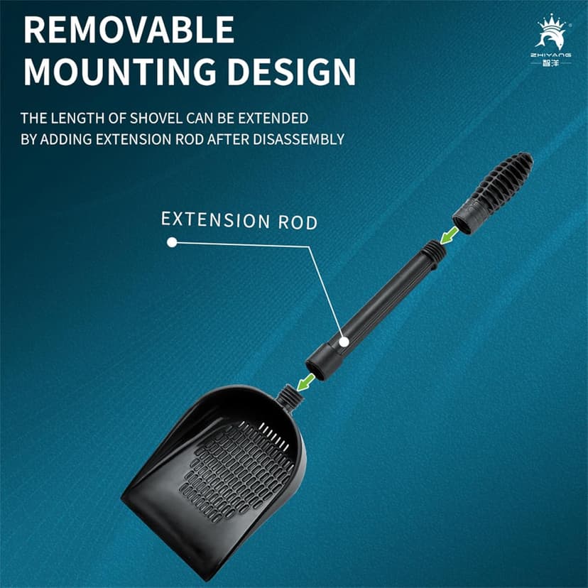 Aquariums Gravel Sand Shovel Fish Tanks Cleaning Tool with Ergonomic Handle Aquariums Cleaning Scooper Sifter Cleaner