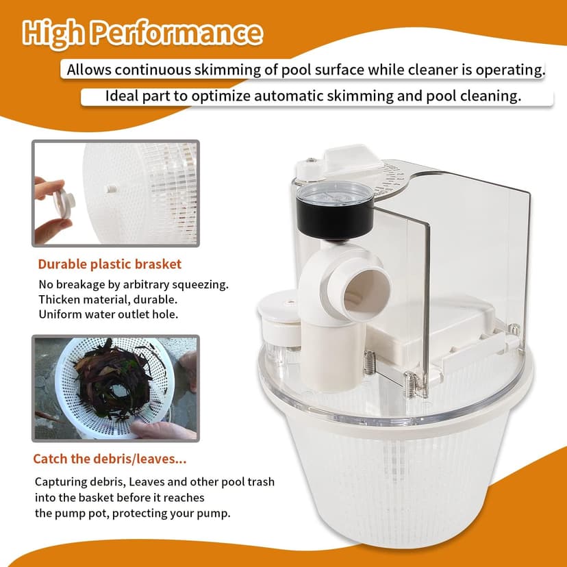 Replace for R211100 Vac-Mate Pool Cleaner Dispenser Box/Multi-Function Vacuum Skimmer Attachment Replacement