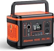 Portable Power Station, 297Wh Backup Lithium Battery Generator with 600W AC Output and 100W Fast Charging, Solar Generator for Outdoors Camping, Travel Emergency, Home Blackout
