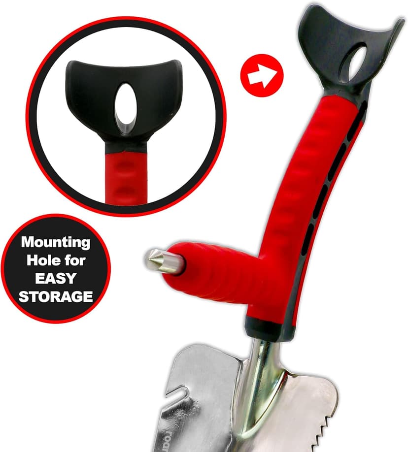 Roamwild Multi-Digger Dual Grip Garden Hand Trowel (Garden Hand Trowel)